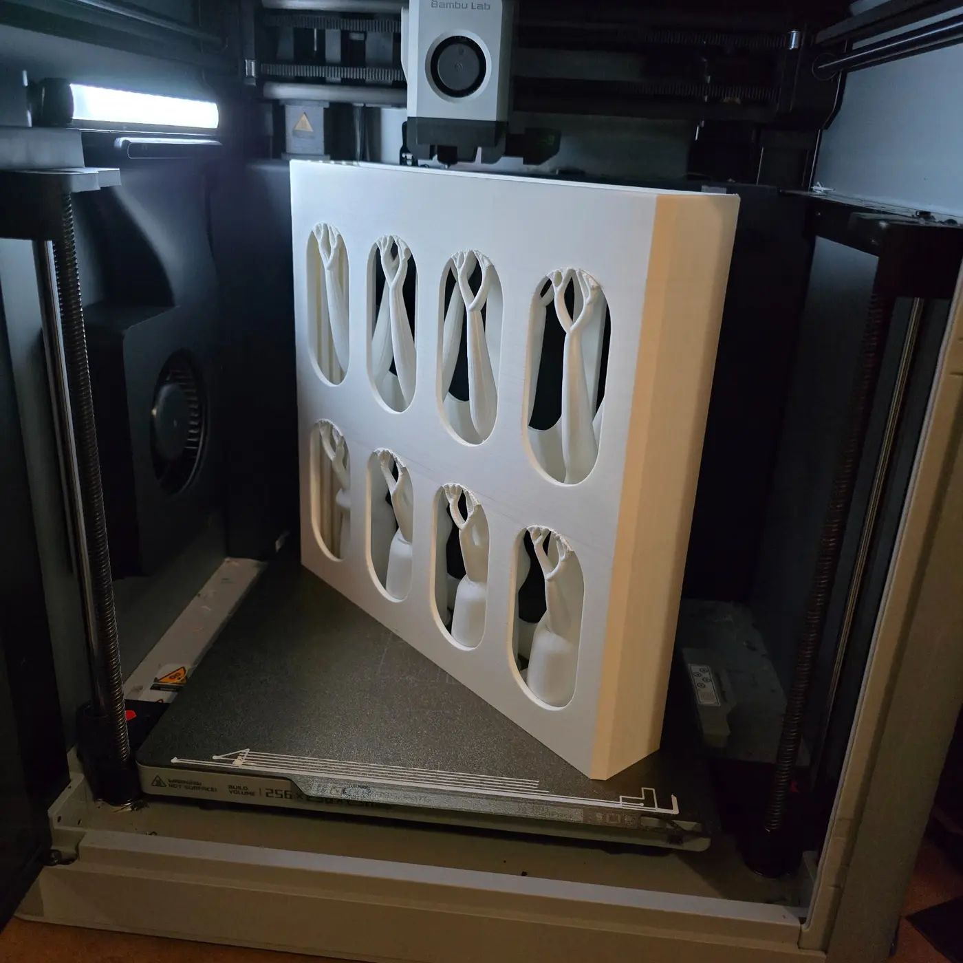A functional part in a 3D printer